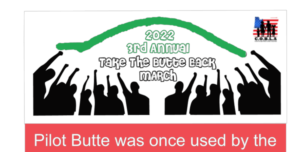 3rd Annual Take The Butte Back March - Vimarsana News