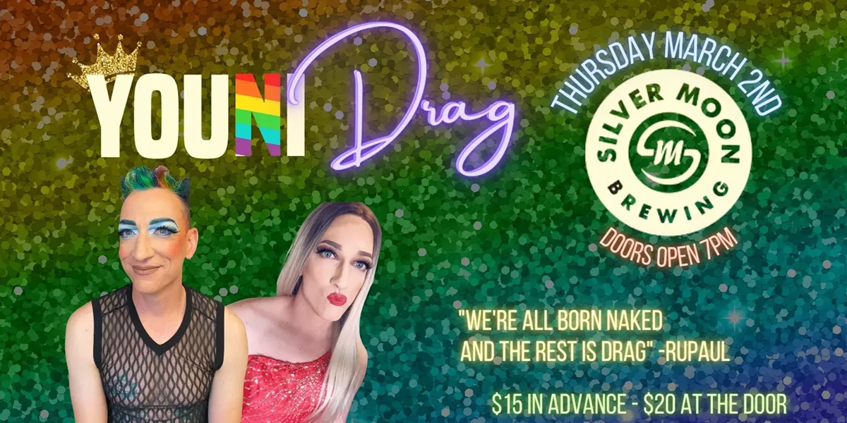 YOUNI Drag: "We're All Born Naked & The Rest Is Drag (RuPaul)" - Vimarsana News