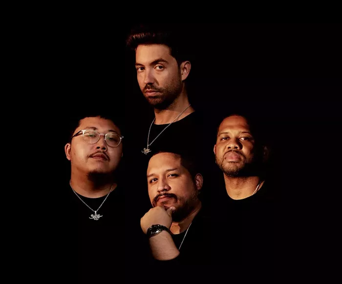 Top clockwise: Tariq Cherif, DJ Five Venoms, Wilson Zarzuela, and Kelvin Li - PHOTO COURTESY OF ROLLING LOUD