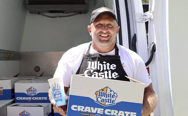 This South Florida Carnivores Club Bought the First $6,000 White Castle "Crave Pallet" &mdash; For Charity