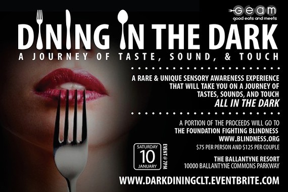Dining in the Dark-A Journey of Taste, Sound and Touch…A True Feast for the Senses
