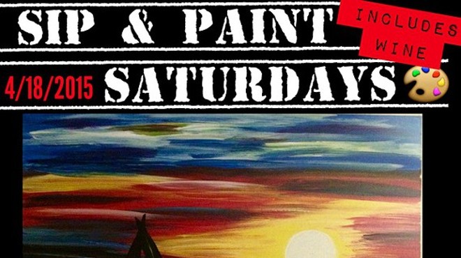 Sip & Paint Saturdays (Wine Provided, Lesson: Sailboat & Sunset)