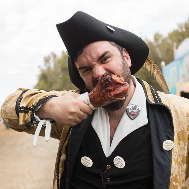 Pirates can feast and find treasures galore at the Renaissance Festival!