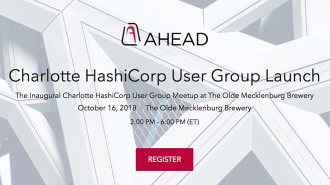 Charlotte HashiCorp User Group Launch