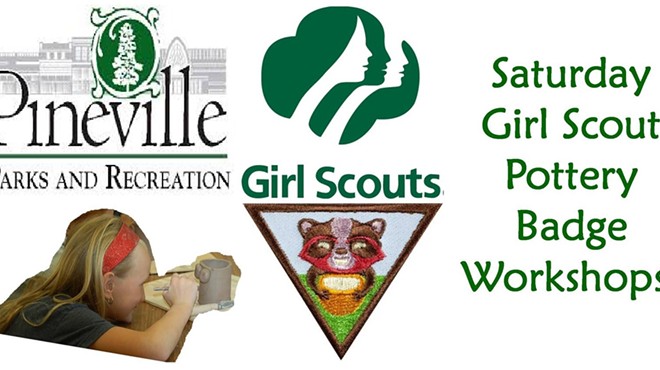 Girl Scout pottery badge workshops