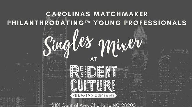 Philanthrodating™ Young Professionals Singles Mixer Benefiting North Mecklenburg Animal Rescue