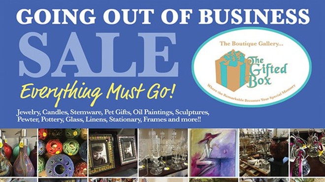 Going Out Of Business One Day Sale - The Gifted Box