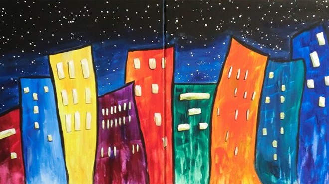Date Night! BYOB & Paint "City Nights"