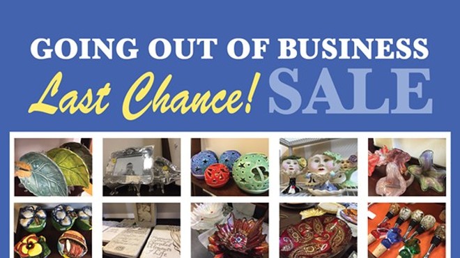 Last Chance Going Out OF Business Sale
