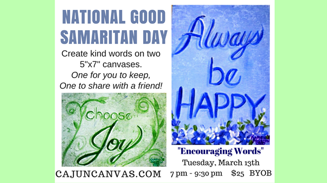 National Good Samaritan Day-Encouraging Words Paintings