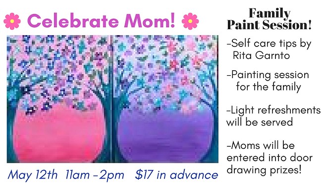 Family Paint Session- Celebrate Mom