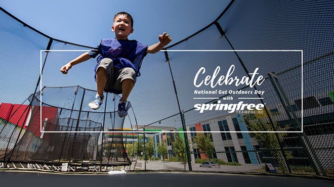 Springfree Trampoline Presents National Get Outdoors Day