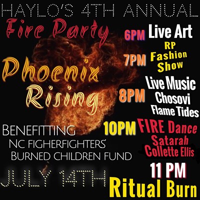 Phoenix Rising~ Haylo's 4th Annual Fire Party