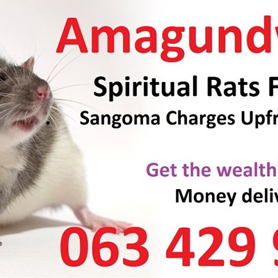 Money spells Johannesburg durban cape town Spiritual Rats amagundane sangoma +27634299958