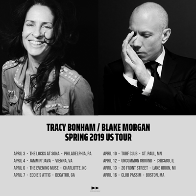 Blake Morgan & Tracy Bonham Spring 2019 US Tour: Performance at The Evening Muse
