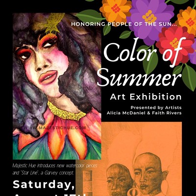 Color of Summer Featuring Artists Alicia McDaniel & Faith Rivers
