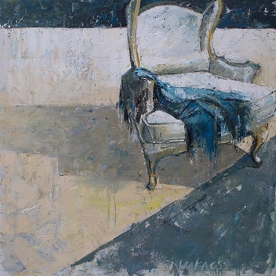 Cuddle Up, oil on canvas, 50" x 50", $5,000, Anne Harkness
