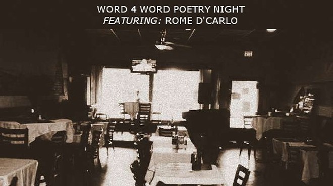 Word 4 Word Poetry Night: featuring Rome D'Carlo