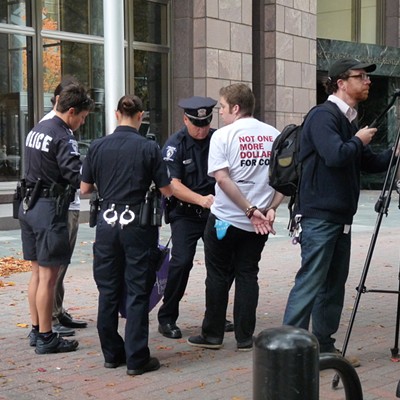 11/15/11: B of A protest. Charlotte R.A.N., Greenpeace, OccupyCLT