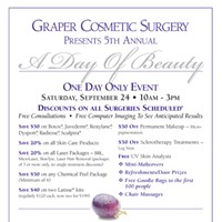 'A Day of Beauty' with Dr. Robert Graper, cosmetic surgeon