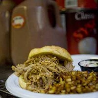 A FULL MEAL: Piling it on at Fort Mill BBQ Company.