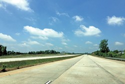 JEFF HAHNE - A soon-to-be-opened portion of I-485.