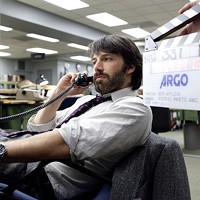 Actor-director Ben Affleck on the set of Argo