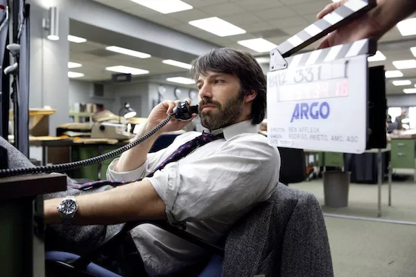 Actor-director Ben Affleck on the set of Argo