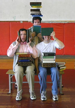 CARRIE CRANFORD - Actor's Theatre's All the Great Books (abridged): (left to right) Greg McGrath, Chip Decker, Lee Thomas