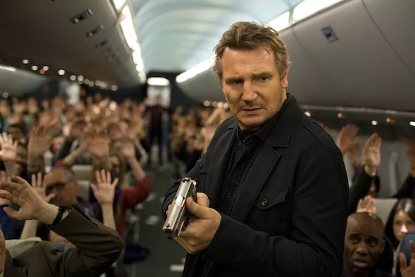 AIR APPARENT: Liam Neeson in Non-Stop. (Photo: Universal)