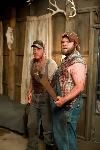 Alan Tudyk and Tyler Labine in Tucker & Dale vs. Evil (Photo: Magnolia)