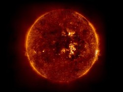 An x-ray image of our sun. (Photo credit: blueforce4116)