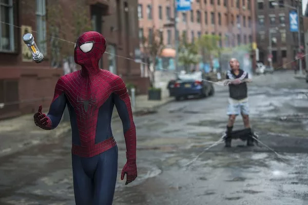 Andrew Garfield in The Amazing Spider-Man 2 (Photo: Columbia)
