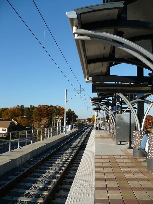 Archdale Light Rail Station, Nov. 2008