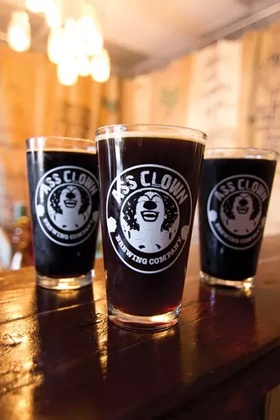 Ass Clown Brewing makes seven pumpkin beers. (Photo: Meredith Jones)