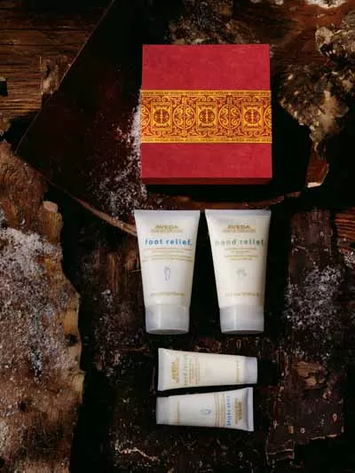 Aveda Institute Charlotte - Ritual of Relief gift set - Holiday gift sets wrapped and ready to give! Spa packages and gift cards also available. - All services performed by supervised students. - 1520 South Blvd., Ste 150. 704-333-9940