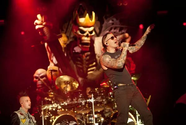 Avenged Sevenfold at Carolina Rebellion at Charlotte Motor Speedway on May 3.