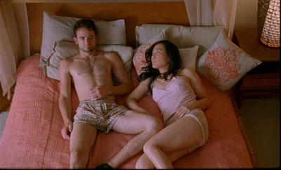 BEDSIDE MANOR: Charlotte's longtime art-house will open the controversial Shortbus, starring Raphael Barker and Sook-Yin Lee, this Friday. (Photo: THINKFilm)
