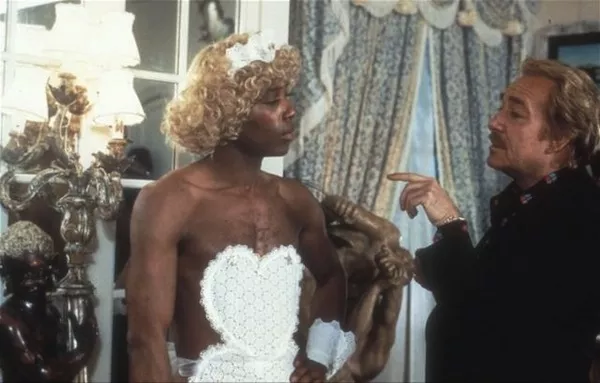 Benny Luke and Ugo Tognazzi in La Cage aux Folles (Photo: Criterion)