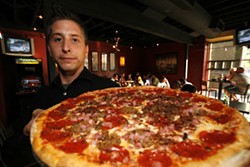 PHOTO BY CATALINA KULCZAR-MARIN - BEST PIZZA: Hawthornes New York Pizza & Bar