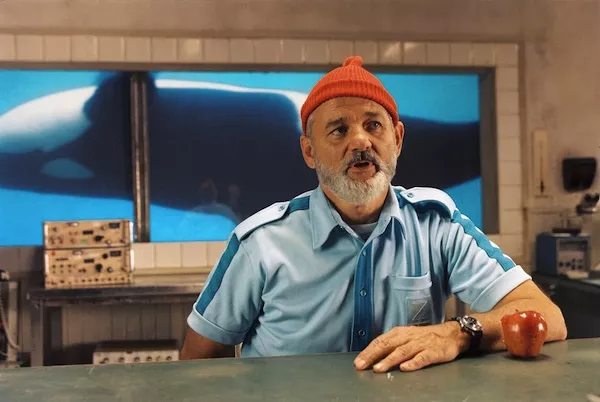 Bill Murray in The Life Aquatic with Steve Zissou (Photo: Criterion Collection)