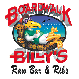 Boardwalk Billy's Gift Certificate: What do you really want in your stocking? Buy $50 worth of Boardwalk Billys certificates and get $10 free! - 1636 Sardis Road North. - 704-814-7427 (Crown Point) - 9005-2 JM Keynes Drive. - 704-503-7427 (University) - Monday-Saturday 11 a.m.-2 a.m., - Sunday 12 p.m.-2 a.m. - www.boardwalkbillys.com - Credit cards accepted