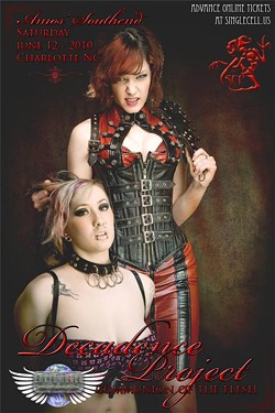 BONDAGE ALERT: Single Cell Productions' Decadence Project will be held at Amos' Southend on June 12.