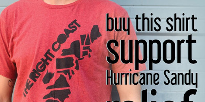 Buy a cool shirt from Canvassed Apparel, help Hurricane Sandy victims