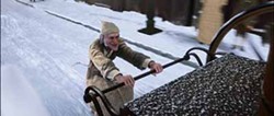 DISNEY AND IMAGEMOVERS DIGITAL LLC - CARREY FORTH: Scrooge (Jim Carrey) goes for a ride in Disney's A Christmas Carol.