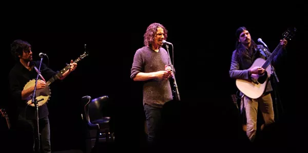 Chris Cornell with Scott and Seth Avett