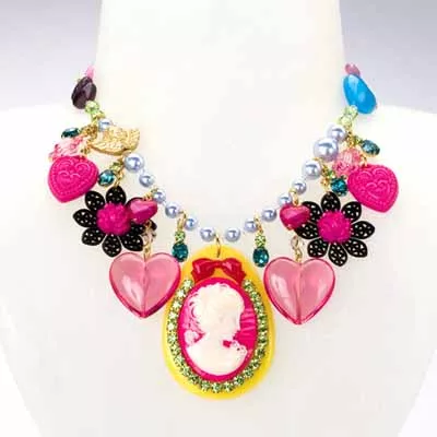 City Art Works - Tarina Tarantino Cameo Necklace: Celebrities from Paris Hilton to Heidi Klum covet this LA based artist! This necklace is on our wish list for sure! - 1630 East Woodlawn Road, Ste. 267. 704-527-1300. (Parktowne - Village at corner of Park Road - and East Woodlawn). - Monday-Saturday 10 a.m.-6:30 p.m., Sunday 1 p.m.-5 p.m. - www.cityartworks.com - Credit cards accepted