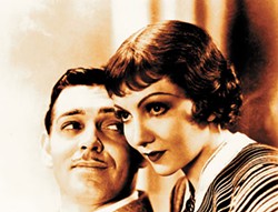 COLUMBIA - Claudette Colbert and Clark Gable in It Happened One Night