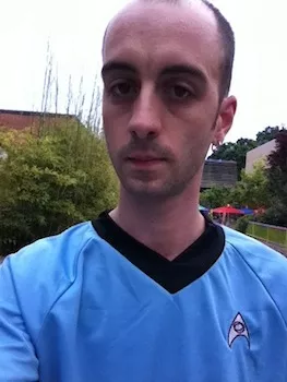 Corbie Hill, ready for the final frontier