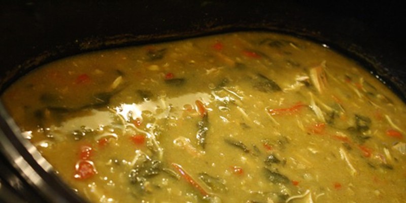 Crockpot Arsenal: Curry Chicken Soup